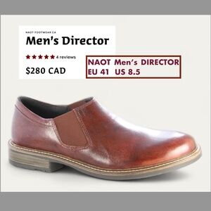 Men's Director shoes  *NAOT* EU 41  US 8-8.5
